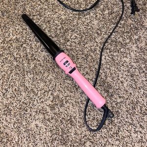 Plugged in curling wand